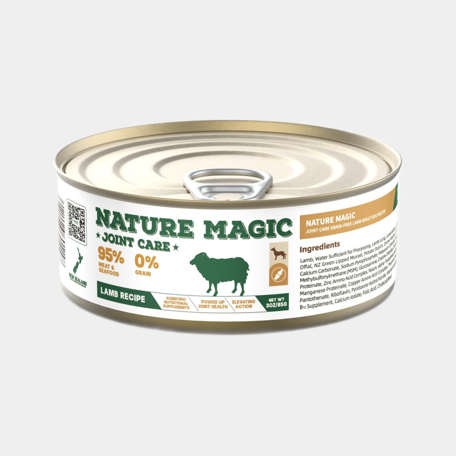 Nature Magic JOINT CARE & GRAIN-FREE WET FOOD FORMULAS Lamb Recipe For Dogs 85g